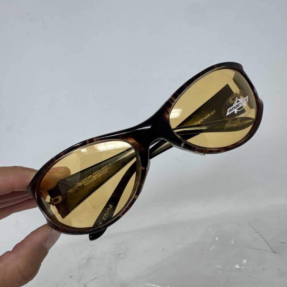 Vintage Anarchy Eyewear Christian FLetcher’s Sunday Drive Sunglasses 90s 00s NOS
